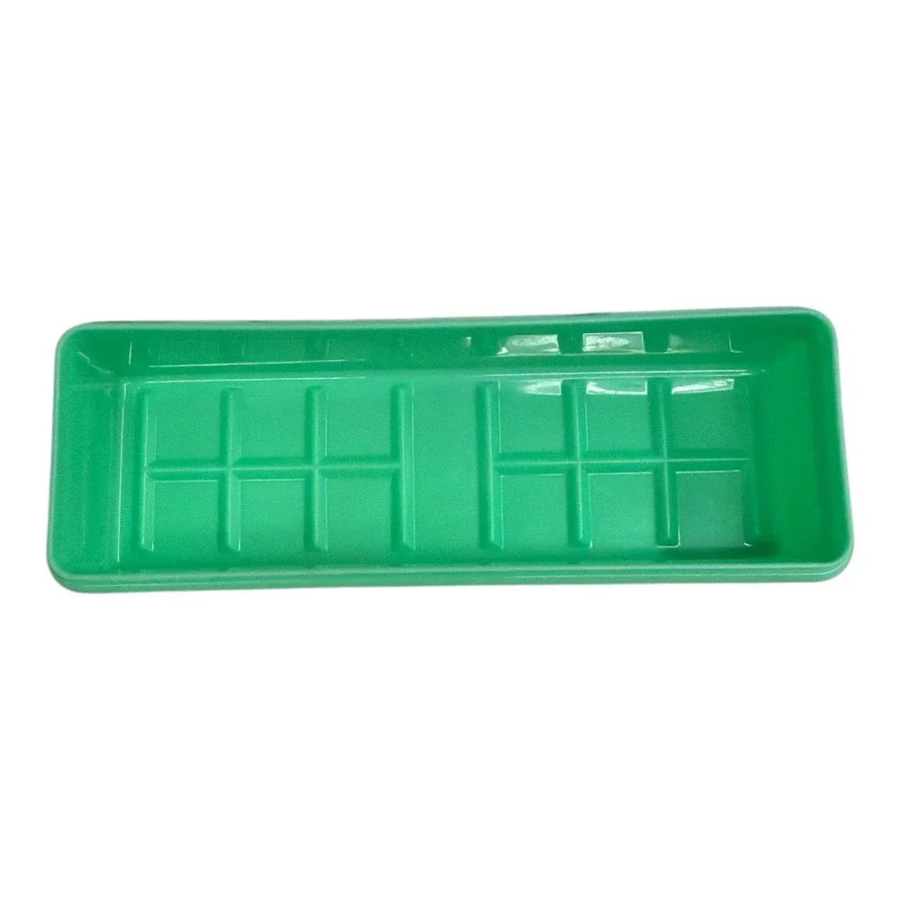 Tupperware Green Vegetable Celery Keeper 892-5 Rectangle Lid 993-4